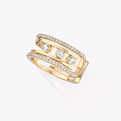 [Luna Brilliance]Move 10th Diamond Ring in Gold