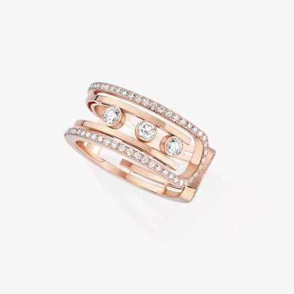 [Luna Brilliance]Move 10th Diamond Ring in Gold