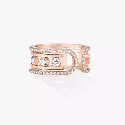 [LORA]Move 10th Diamond Ring in Gold