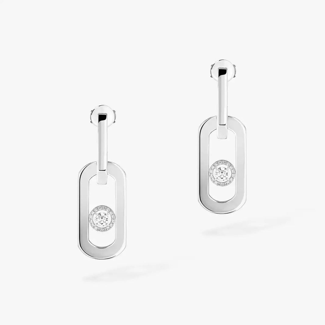[Luna Brilliance] So Move XL Diamond Hoop Earring