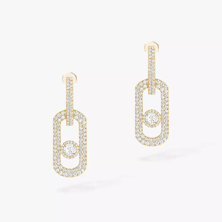 [Luna Brilliance]So Move XL Pave_-Set Diamond Pendant Earrings