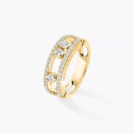 [LORA] Move Gold Diamond Pave_ Ring