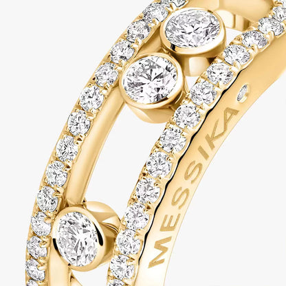 [LORA] Move Gold Diamond Pave_ Ring
