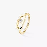 [Luna Brilliance]Move Uno Diamond Ring in Gold