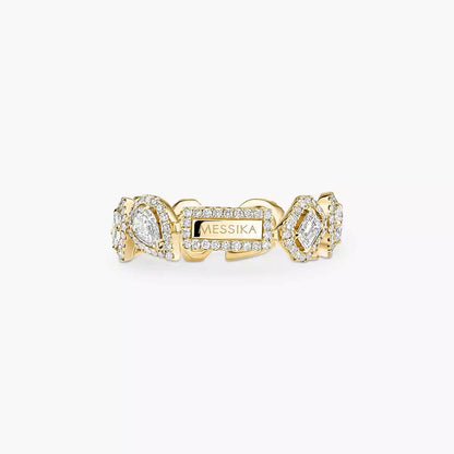 [Luna Brilliance]Diamond Wedding Ring My Twin