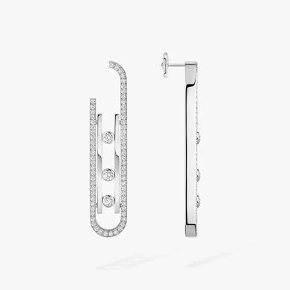 [Luna Brilliance]Diamond Pendant Earrings Move 10Th