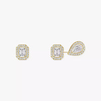 [Luna Brilliance]Diamond Earrings 0,10ct My Twin 1+2