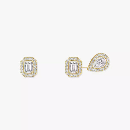 [Luna Brilliance]Diamond Earrings 0,10ct My Twin 1+2