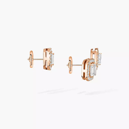 [Luna Brilliance]Diamond Earrings 0,10ct My Twin 1+2