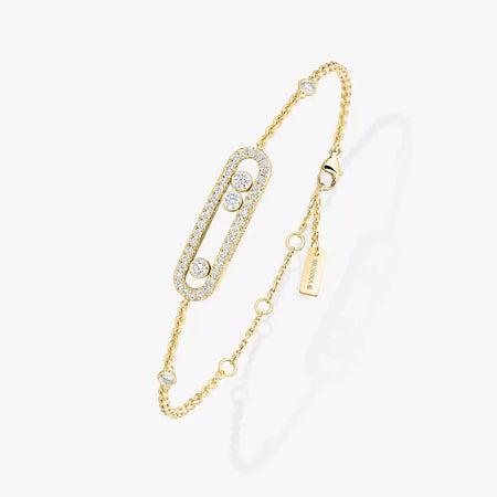 [Luna Brilliance]Pavé Baby Move Diamond Bracelet