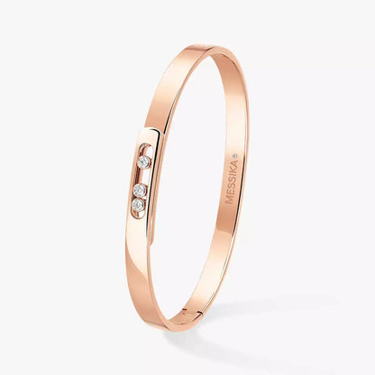 [Luna Brilliance]Move Noa Diamond Bangle Bracelet