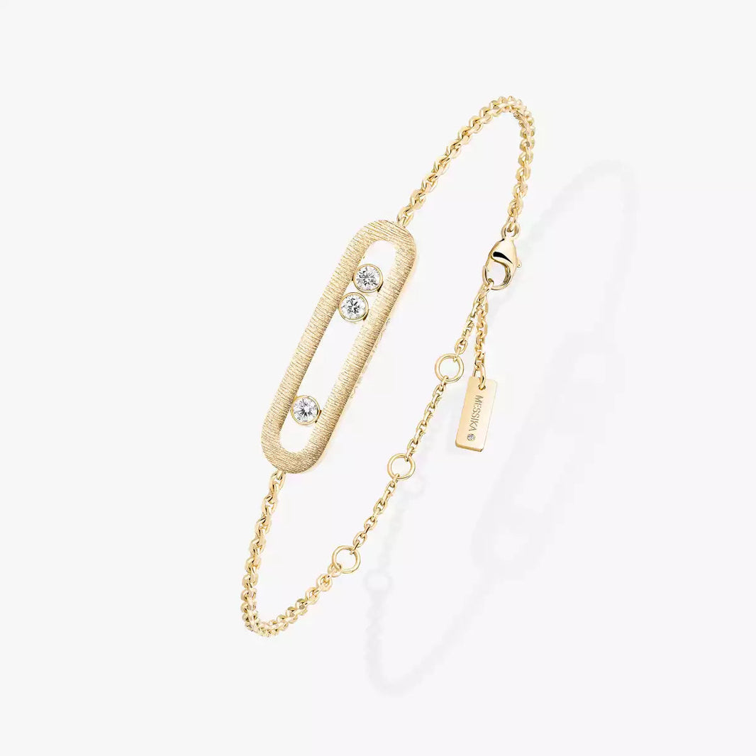 [Luna Brilliance]Move Classique Ciselé bracelet