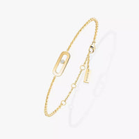 [Luna Brilliance]Move Uno Diamond Bracelet