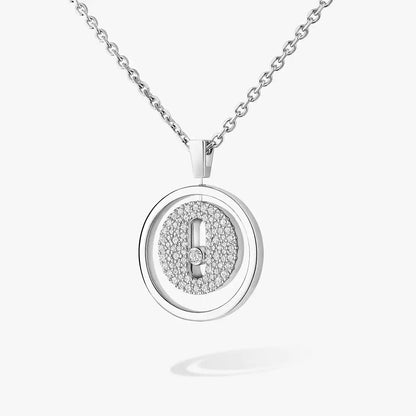 [LORA] Lucky Move Diamond Necklace