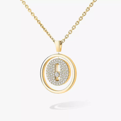[LORA] Lucky Move Diamond Necklace