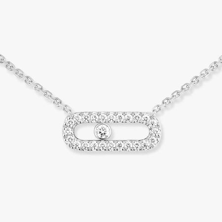 [Luna Brilliance]Diamond Necklace Move Uno