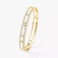 [Luna Brilliance]Move Romane pavé bangle