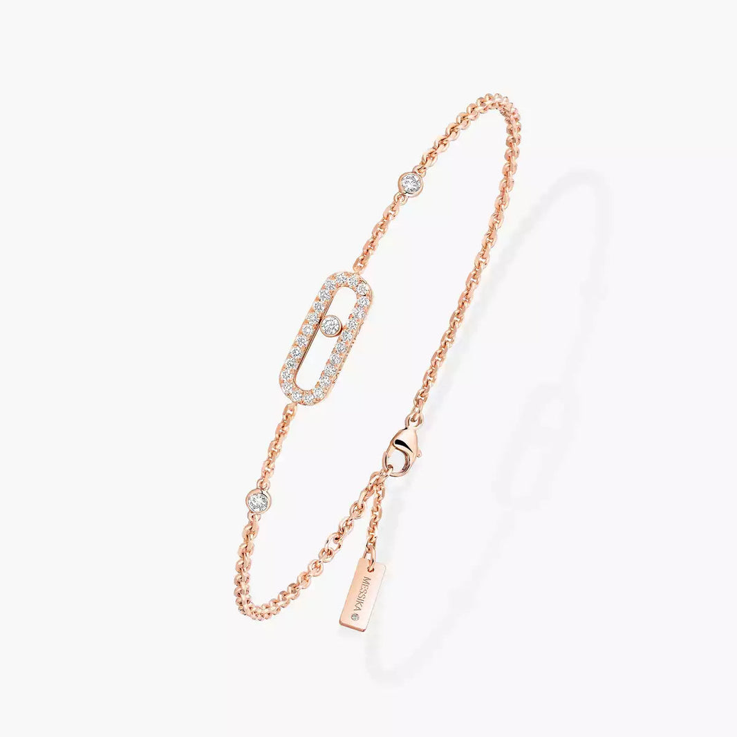 [Luna Brilliance]Move Uno Diamond Bracelet