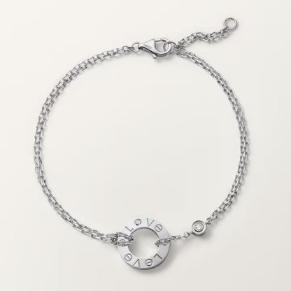 [Luna Brilliance]LOVE BRACELET 2 DIAMOND