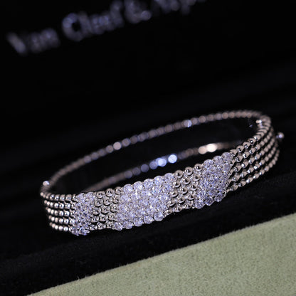 [Luna Brilliance]  FIVE-ROW DIAMOND BRACELET