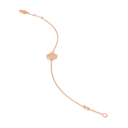 [Luna Brilliance]CLOVER SINGLE FLOWER BRACELET