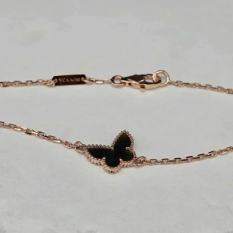 [LUXE]BUTTERFLY ONYX  BUTTERFLY BRACELET
