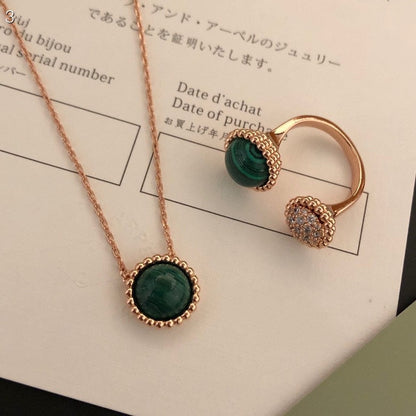 [Luna Brilliance]PERLEE COULEURS DIAMOND ROSE GOLD BETWEEN THE FINGER RING